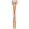 Natural Diamond | Straight baguette | 3 x 1.25mm | Lab-Grown Diamond | Straight baguette | 3 x 1.25mm