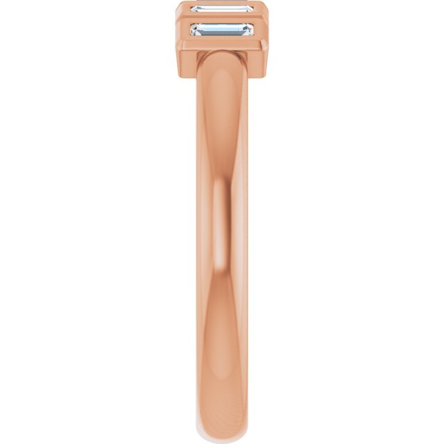 Natural Diamond | Straight baguette | 3 x 1.25mm | Lab-Grown Diamond | Straight baguette | 3 x 1.25mm