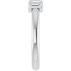 Natural Diamond | Straight baguette | 3 x 1.25mm | Lab-Grown Diamond | Straight baguette | 3 x 1.25mm