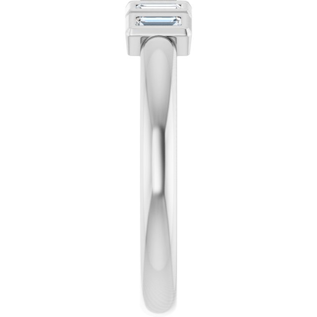 Natural Diamond | Straight baguette | 3 x 1.25mm | Lab-Grown Diamond | Straight baguette | 3 x 1.25mm