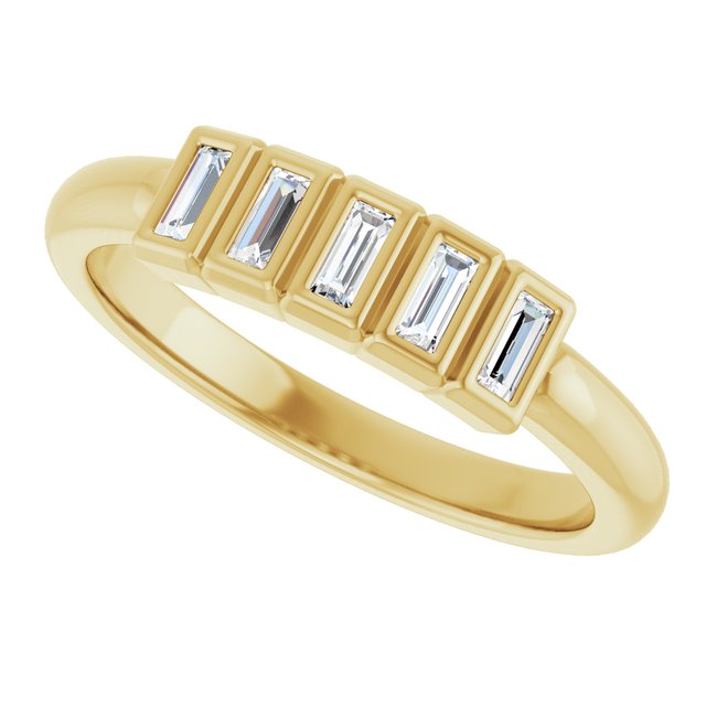 Natural Diamond | Straight baguette | 3 x 1.25mm | Lab-Grown Diamond | Straight baguette | 3 x 1.25mm