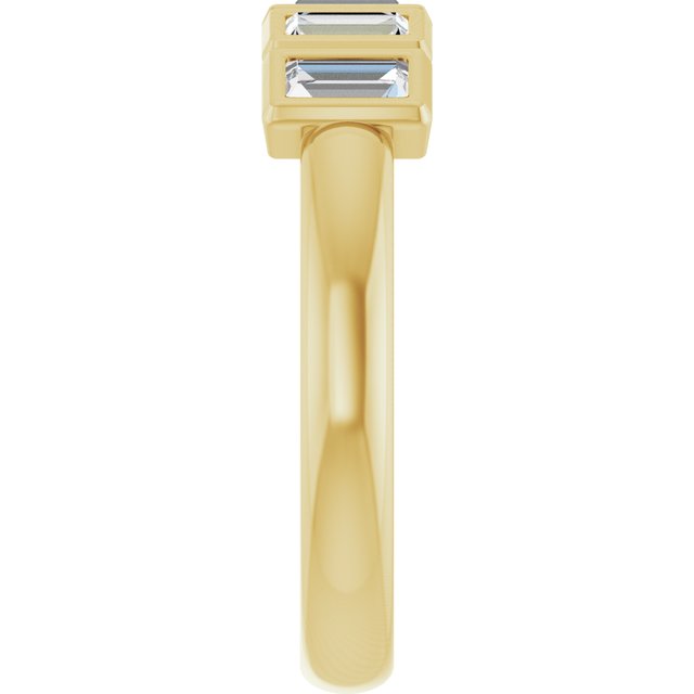 Natural Diamond | Straight baguette | 3.75 x 2mm | Lab-Grown Diamond | Straight baguette | 3.75 x 2mm