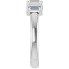 Natural Diamond | Straight baguette | 3.75 x 2mm | Lab-Grown Diamond | Straight baguette | 3.75 x 2mm