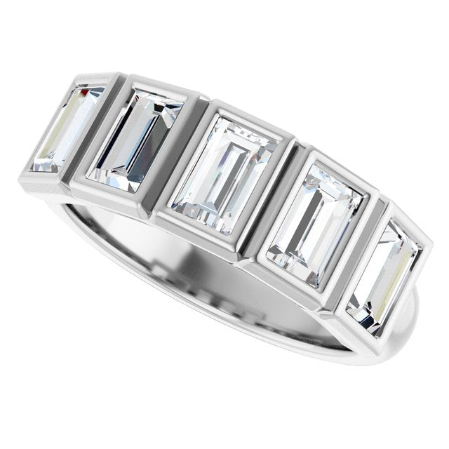 Natural Diamond | Straight baguette | 5 x 3mm | Lab-Grown Diamond | Straight baguette | 5 x 3mm