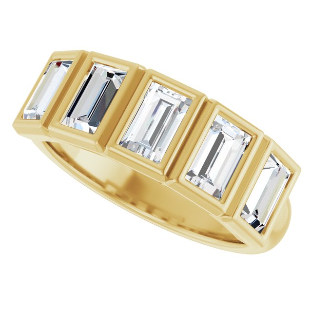 Natural Diamond | Straight baguette | 5 x 3mm | Lab-Grown Diamond | Straight baguette | 5 x 3mm