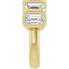 Natural Diamond | Emerald | 6 x 4mm | Lab-Grown Diamond | Emerald | 6 x 4mm
