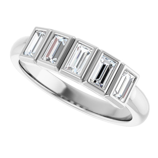 Natural Diamond | Straight baguette | 3.75 x 2mm | Lab-Grown Diamond | Straight baguette | 3.75 x 2mm