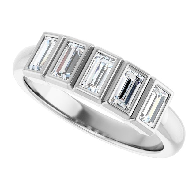 Natural Diamond | Straight baguette | 4 x 2mm | Lab-Grown Diamond | Straight baguette | 4 x 2mm