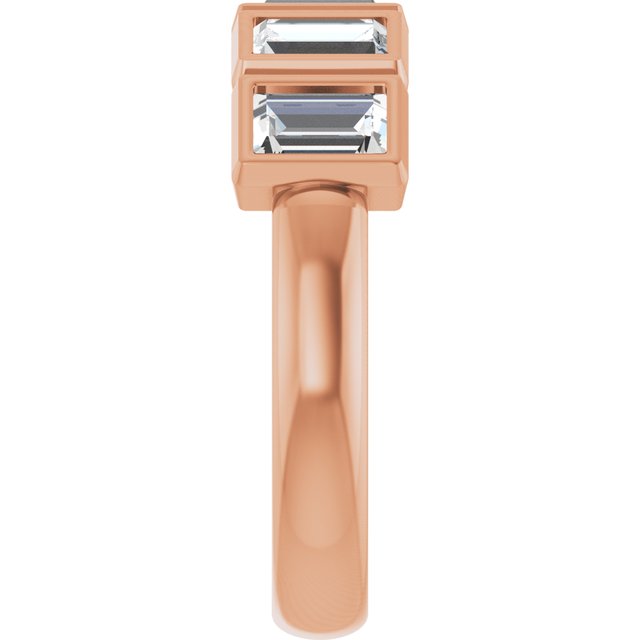 Natural Diamond | Straight baguette | 4.5 x 3mm | Lab-Grown Diamond | Straight baguette | 4.5 x 3mm