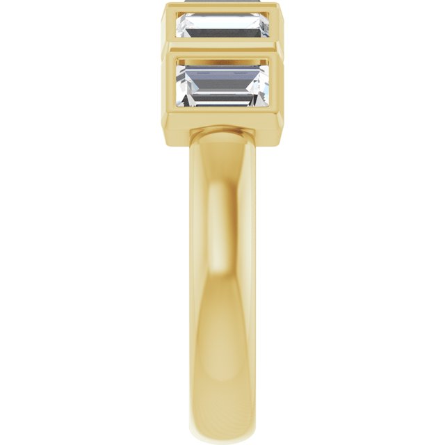 Natural Diamond | Straight baguette | 4.5 x 3mm | Lab-Grown Diamond | Straight baguette | 4.5 x 3mm