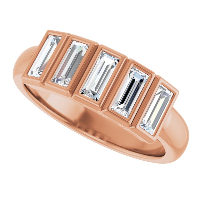 Natural Diamond | Straight baguette | 5 x 2mm | Natural Diamond | Straight baguette | 5 x 2.5mm | Lab-Grown Diamond | Straight baguette | 5 x 2mm | Lab-Grown Diamond | Straight baguette | 5 x 2.5mm