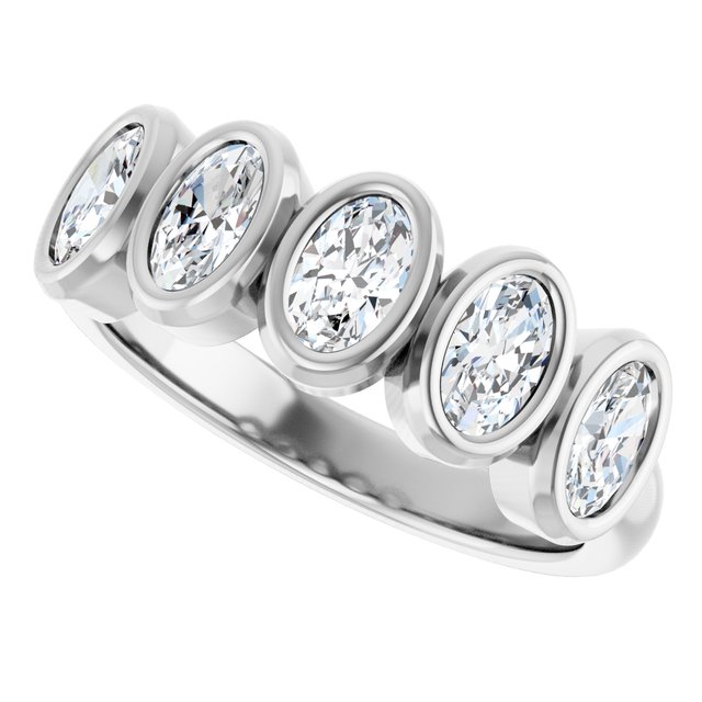 Natural Diamond | Oval | 5 x 3mm | Lab-Grown Diamond | Oval | 5 x 3mm