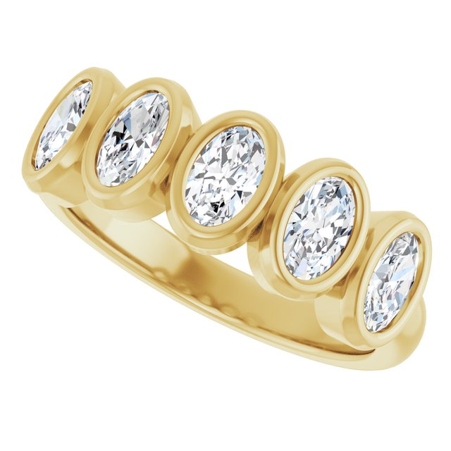 Natural Diamond | Oval | 5 x 3mm | Lab-Grown Diamond | Oval | 5 x 3mm