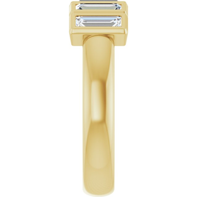 Natural Diamond | Straight baguette | 5 x 2mm | Natural Diamond | Straight baguette | 5 x 2.5mm | Lab-Grown Diamond | Straight baguette | 5 x 2mm | Lab-Grown Diamond | Straight baguette | 5 x 2.5mm