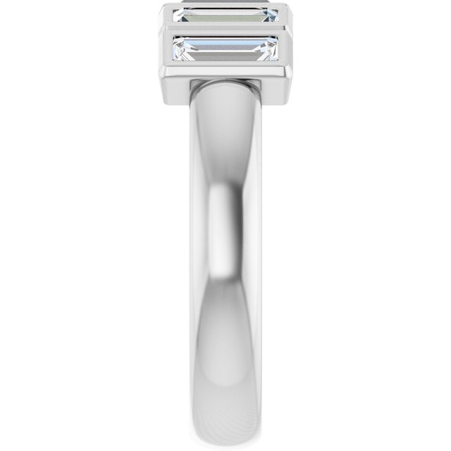 Natural Diamond | Straight baguette | 5 x 2mm | Natural Diamond | Straight baguette | 5 x 2.5mm | Lab-Grown Diamond | Straight baguette | 5 x 2mm | Lab-Grown Diamond | Straight baguette | 5 x 2.5mm
