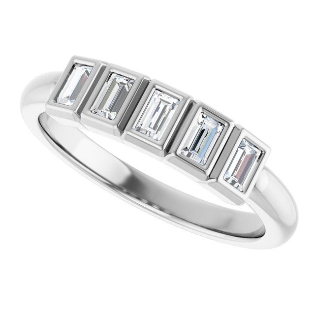 Natural Diamond | Straight baguette | 3 x 1.75mm | Lab-Grown Diamond | Straight baguette | 3 x 1.75mm