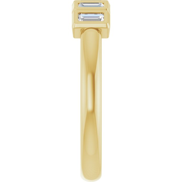 Natural Diamond | Straight baguette | 3 x 1.75mm | Lab-Grown Diamond | Straight baguette | 3 x 1.75mm