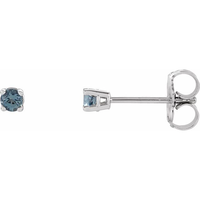 Natural Aquamarine | Round | 2.5mm