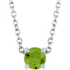 Natural Peridot | Round | 4mm
