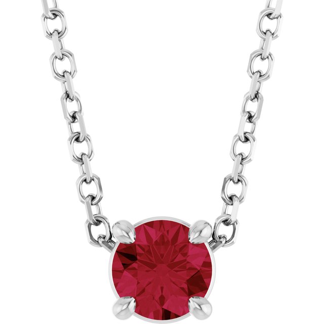 Lab-Grown Ruby | Round | 4mm | Natural Ruby | Round | 4mm