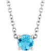Natural Aquamarine | Round | 4mm