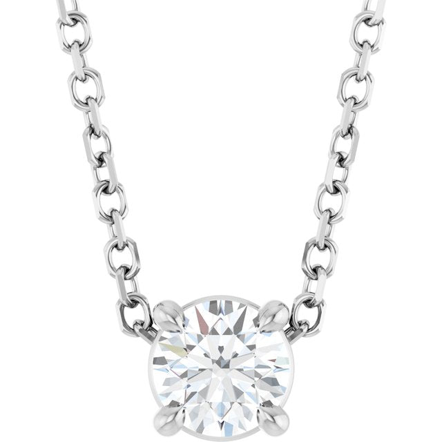 Natural White Sapphire | Round | 4mm