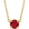 Natural Ruby | Round | 4mm | Lab-Grown Ruby | Round | 4mm