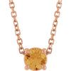 Natural Citrine | Round | 4mm