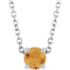 Natural Citrine | Round | 4mm