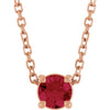 Natural Ruby | Round | 4mm | Lab-Grown Ruby | Round | 4mm
