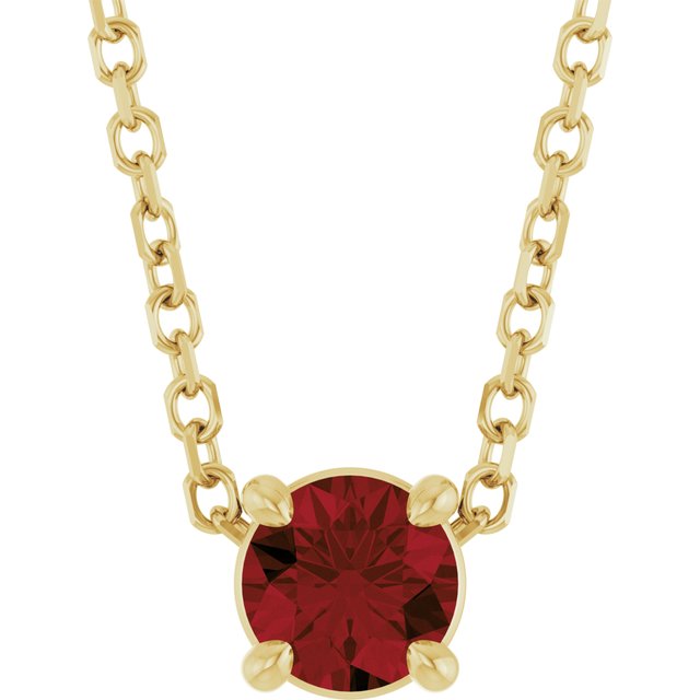 Natural Mozambique Garnet | Round | 4mm