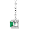 Natural Emerald | Round | 4mm | Lab-Grown Emerald | Round | 4mm