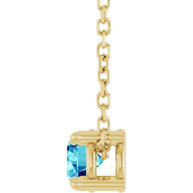 Natural Blue Zircon | Round | 4mm