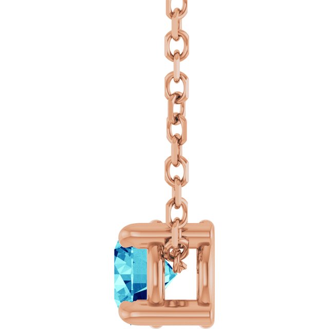 Natural Blue Zircon | Round | 4mm