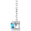 Natural Blue Zircon | Round | 4mm