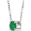 Natural Emerald | Round | 4mm | Lab-Grown Emerald | Round | 4mm
