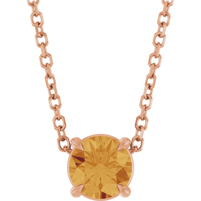 Natural Citrine | Round | 5mm