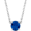 Lab-Grown Blue Sapphire | Round | 5mm | Natural Blue Sapphire | Round | 5mm