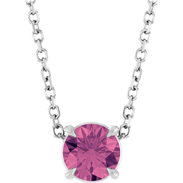 Natural Pink Tourmaline | Round | 5mm