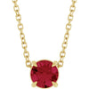 Lab-Grown Ruby | Round | 5mm | Natural Ruby | Round | 5mm