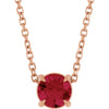 Lab-Grown Ruby | Round | 5mm | Natural Ruby | Round | 5mm