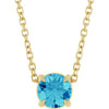Natural Blue Zircon | Round | 5mm