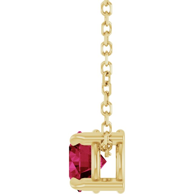 Lab-Grown Ruby | Round | 5mm | Natural Ruby | Round | 5mm
