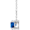 Lab-Grown Blue Sapphire | Round | 5mm | Natural Blue Sapphire | Round | 5mm