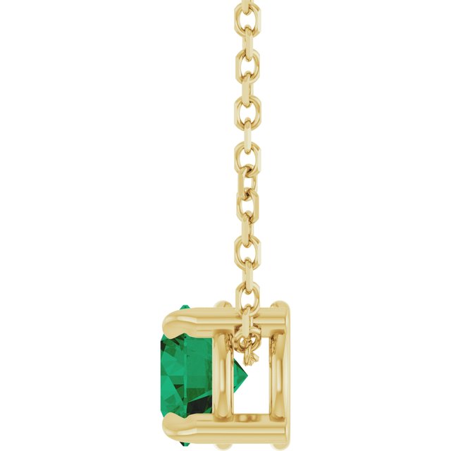 Natural Emerald | Round | 5mm | Lab-Grown Emerald | Round | 5mm
