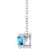 Natural Blue Zircon | Round | 5mm