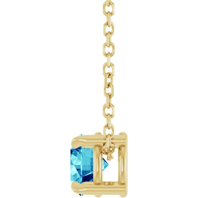 Natural Blue Zircon | Round | 5mm