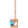 Natural Blue Zircon | Round | 5mm
