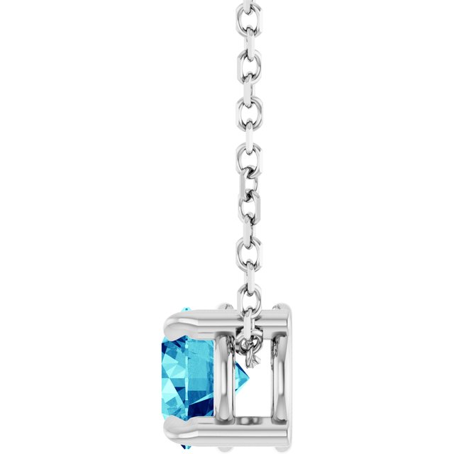 Natural Blue Zircon | Round | 5mm