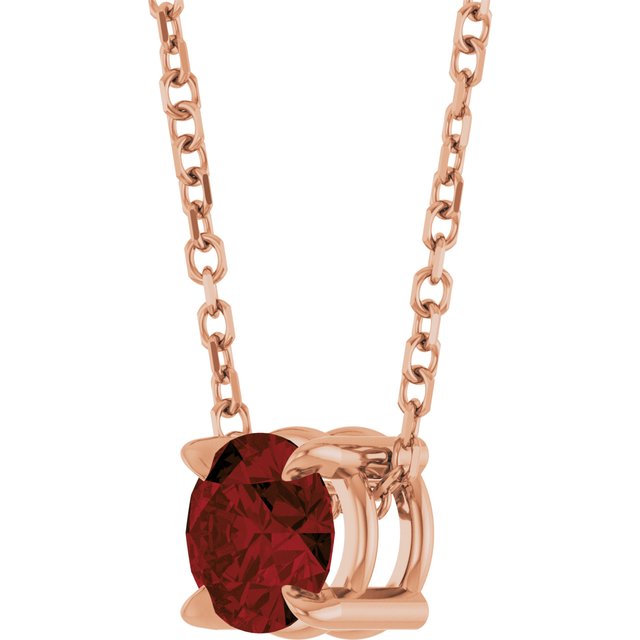 Natural Mozambique Garnet | Round | 5mm
